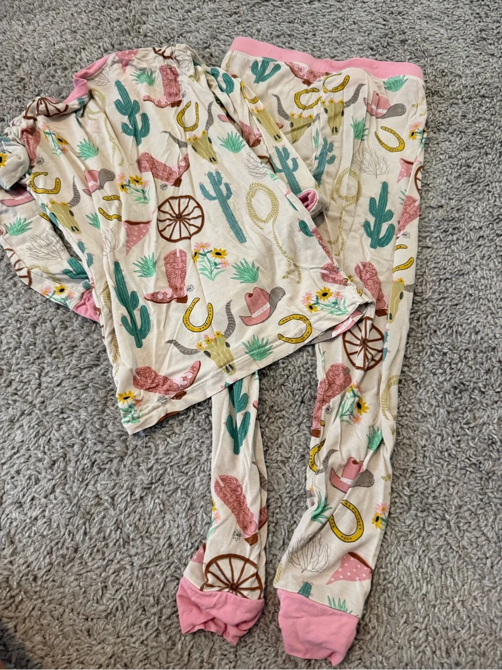 LITTLE SLEEPIES (4 set) long sleeve PJs. 3T and 4T